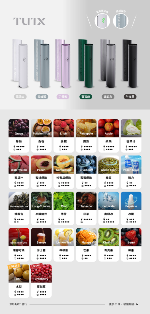 台灣現貨 TUTX煙彈 一代通用彈 新口味上市
